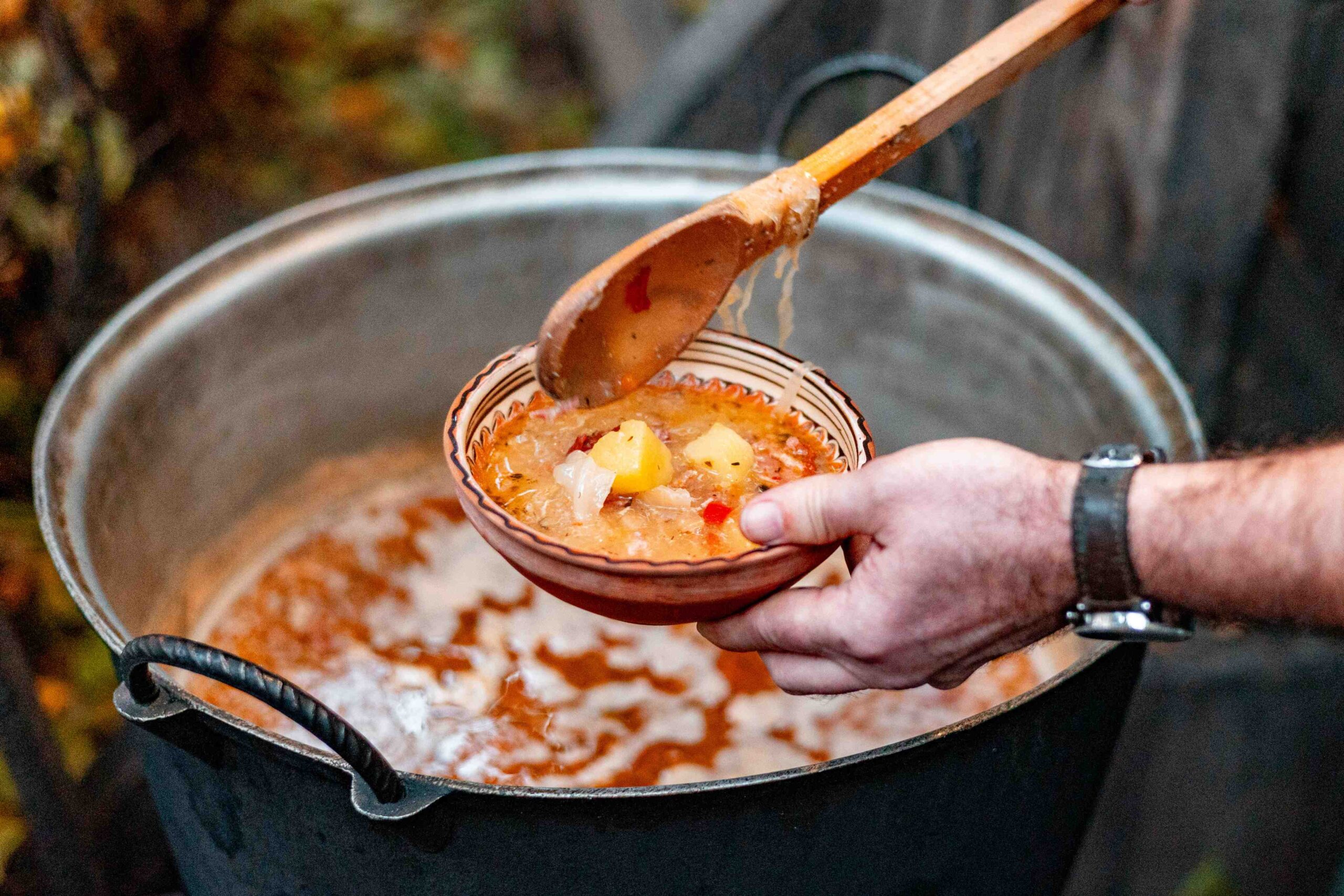 ciorba de porc la ciaun