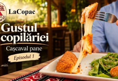 Gustul Copilăriei, Episodul 1_ cașcaval pane crocant și cremos la LaCopac 4